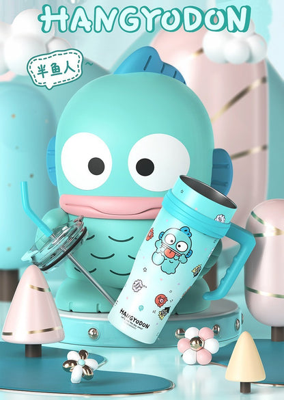 304 Stainless Steel Giant Sanrio Insulated Cup Large Capacity Handle Water Cup