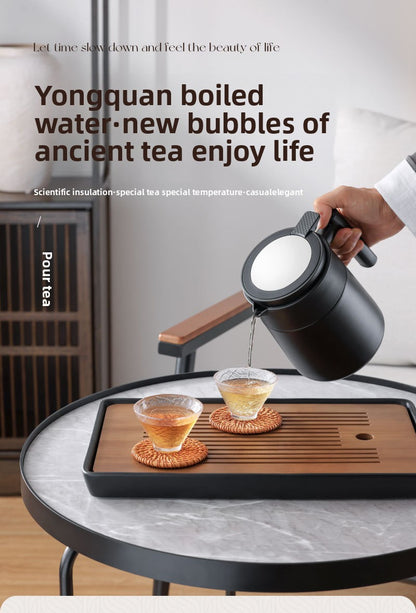 316L Stainless Steel Insulated Kettle Household Vacuum Coffee Pot Tea Kettle