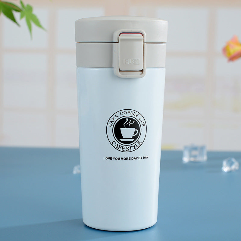 Bouncing Coffee Cup Portable Thermos Cup Business Gift Office Water Cup