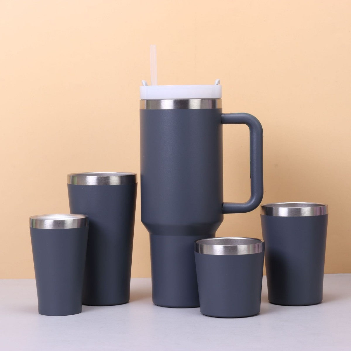 40oz Stainless steel travel mug gen 2 、Tapered Cup、Big Milk Cup、Small Trumpet Cup  and Small Milk Cup