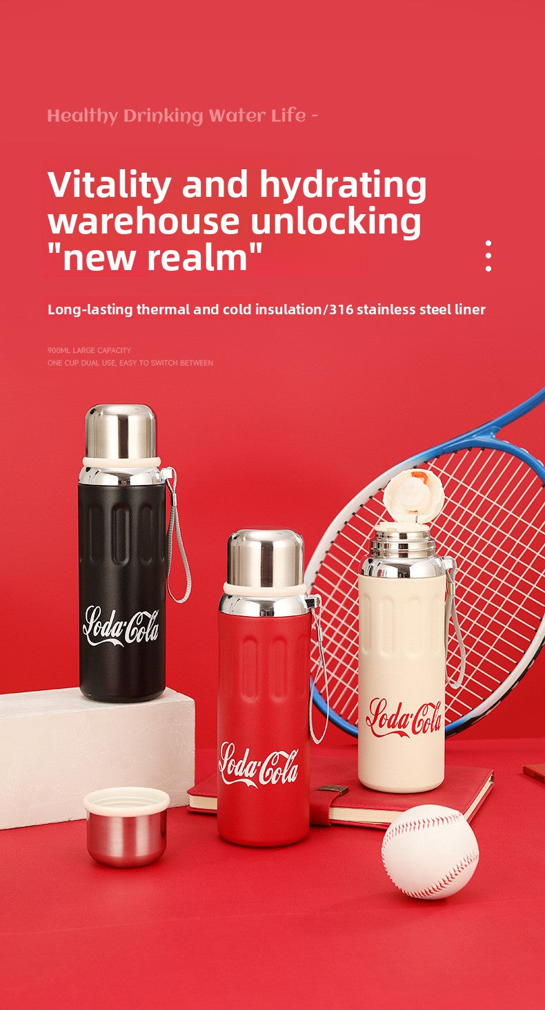 316 Stainless Steel Insulated Cup Outdoor Sports Double Drinking Tea Cup