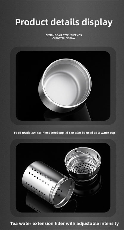 Outdoor Insulated Cup 316 Stainless Steel Car Portable Camping Climbing