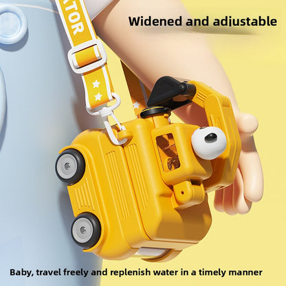 Children's Plastic Cup Small Excavator Student Toy Water Cup