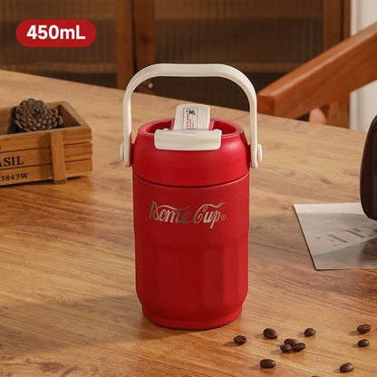 316 Stainless Steel Insulated Cup Portable Folding Handheld Coffee Cup