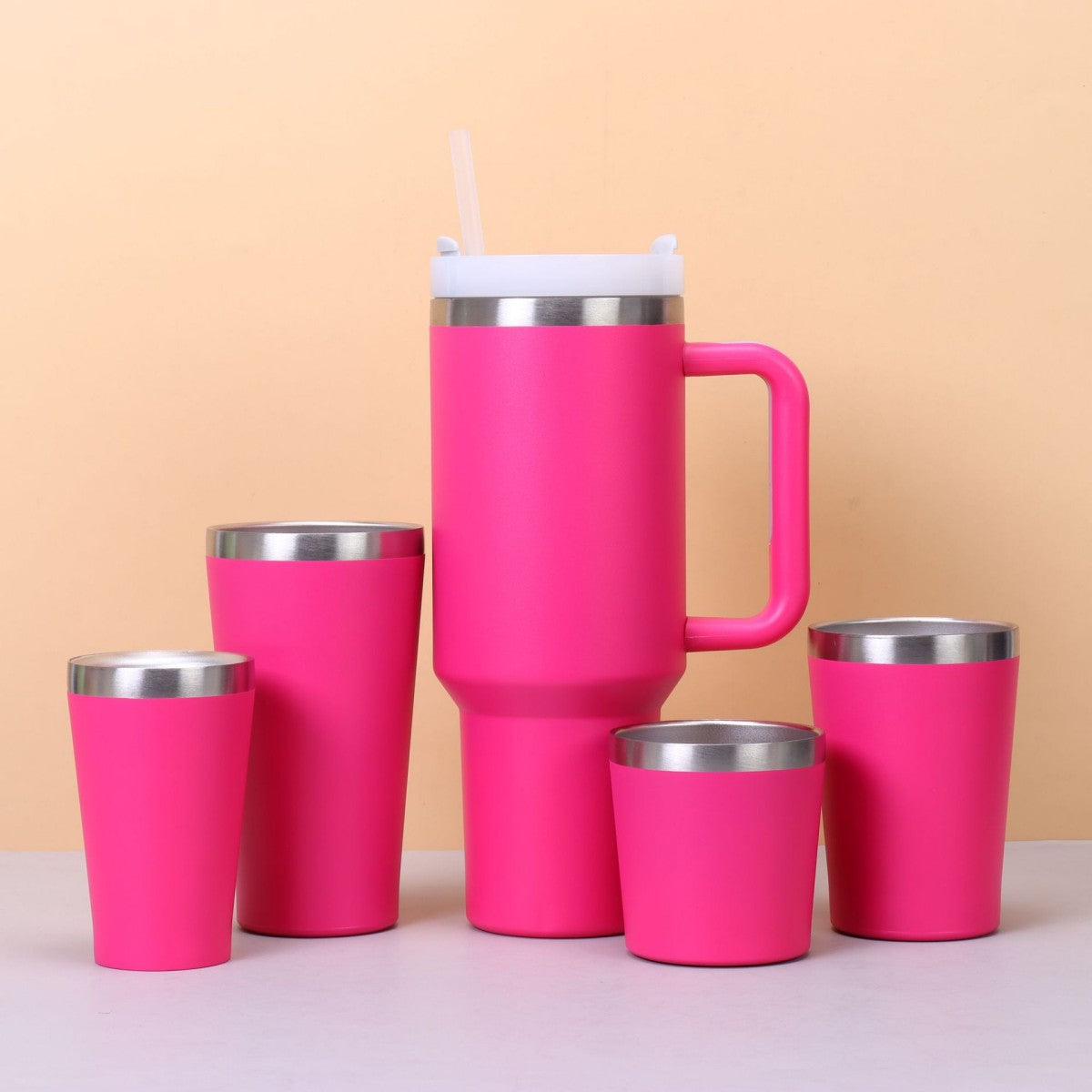 40oz Stainless steel travel mug gen 2 、Tapered Cup、Big Milk Cup、Small Trumpet Cup  and Small Milk Cup