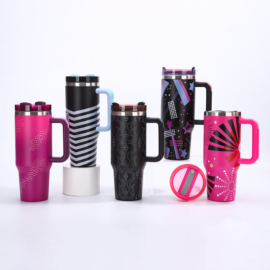 40oz handle 304 stainless steel thermos cup