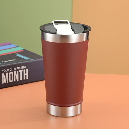 20oz beer mug 304 stainless steel vacuum insulated mug car water mug conical mug