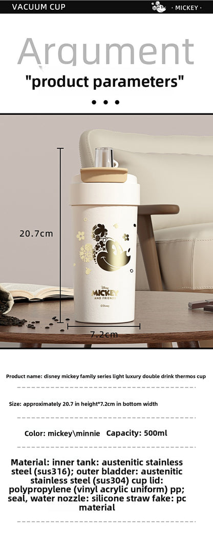 316 Stainless Steel Double Drinking Large Capacity Insulated Cup