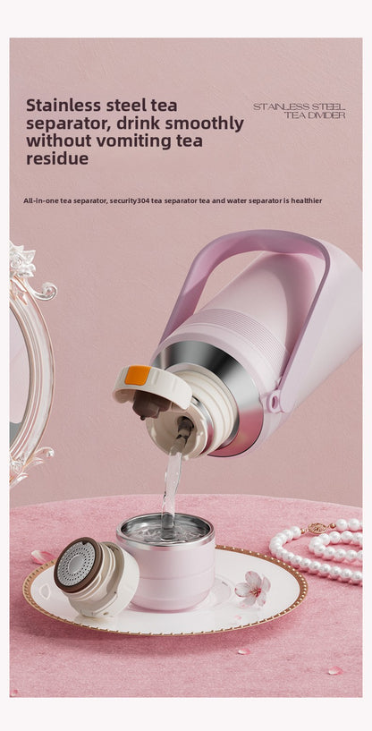 Large Capacity Insulated 316 Stainless Steel Sakura Water Cup