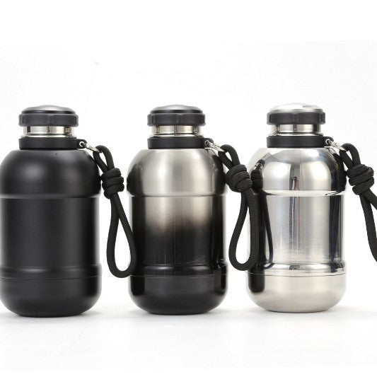 Large Capacity Outdoor Mountaineering Thermal Pot 316 Stainless Steel