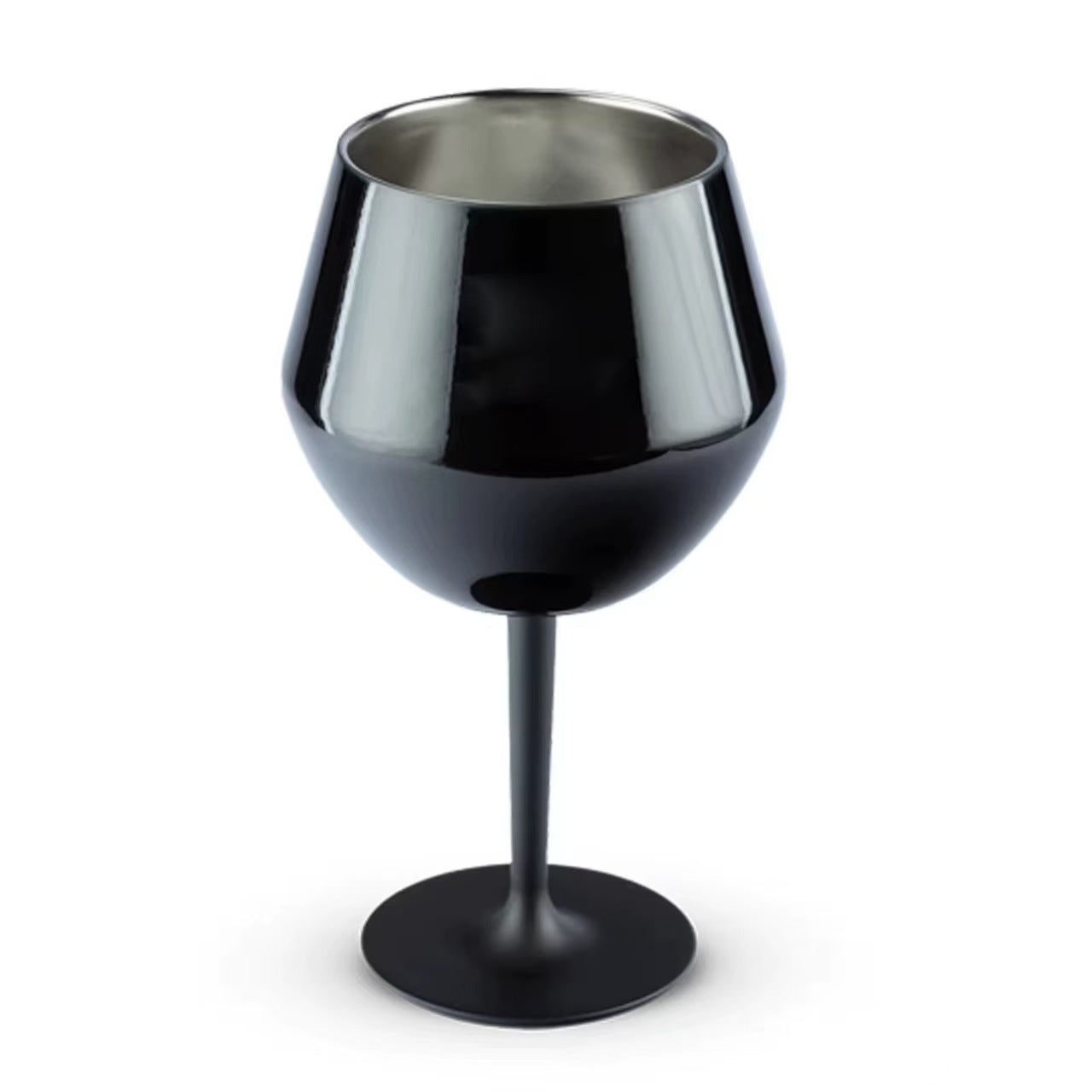 304 Stainless Steel Champagne Coffee Wine Glass Goblet