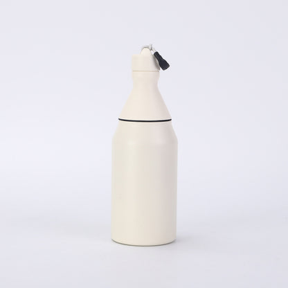 Fashion Small Mouth Bottle Simple Detachable 304 Stainless Steel Insulated Cup Portable with Strap