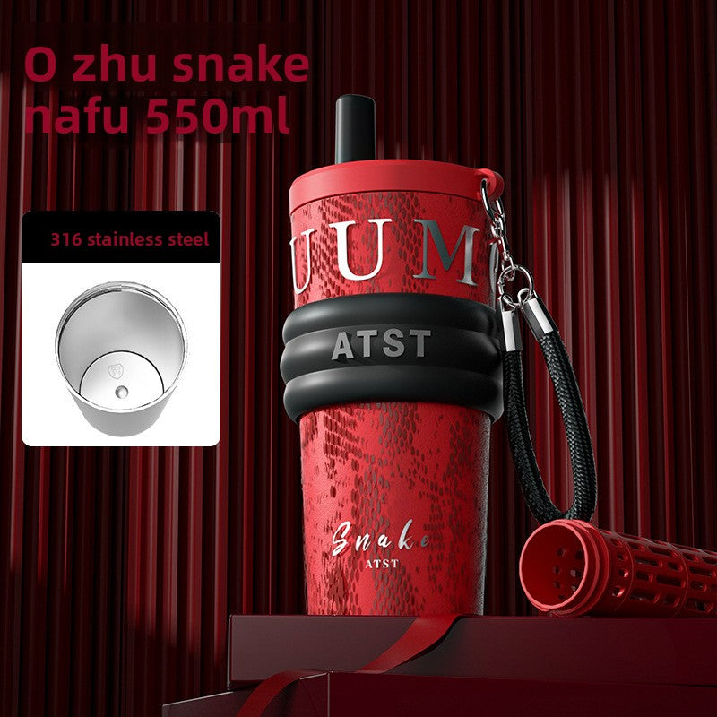 Year of the Snake Limited Edition Insulated Cup 316 Coffee Cup Portable Travel Mug