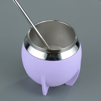 304 Stainless Steel Mada Cup Double Insulated U-Shaped Portable Coffee Cup