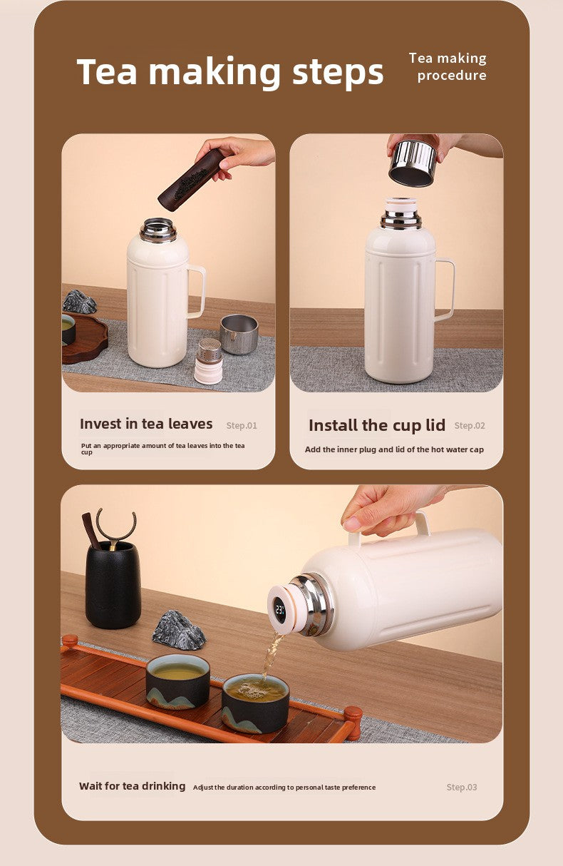316 Stainless Steel Intelligent Large Capacity Vacuum Insulated Cup