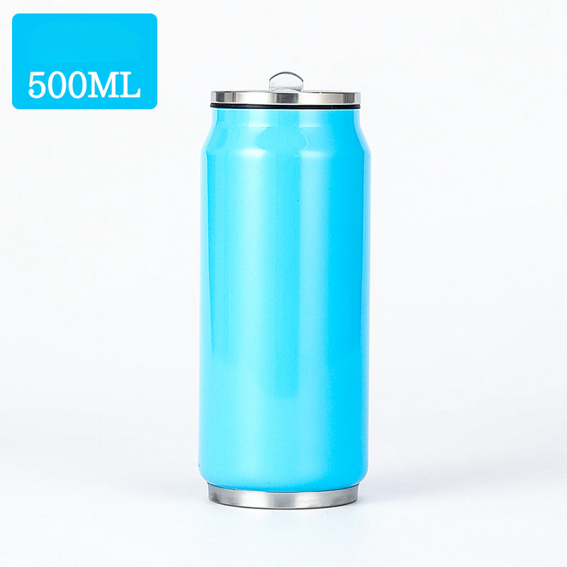 Can Vacuum Insulated Cup Simple Coke Straw Cup