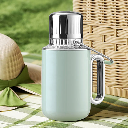 Large Capacity Insulated Tea Pot with Handle Portable Thermal Kettle