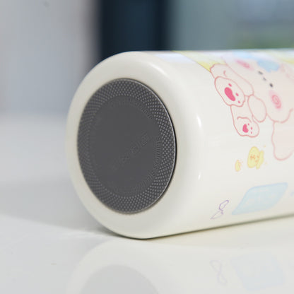 Mini Pocket Straw Insulated Cup with Pop-up Lid for Children