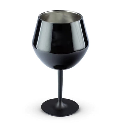 304 Stainless Steel Champagne Coffee Wine Glass Goblet