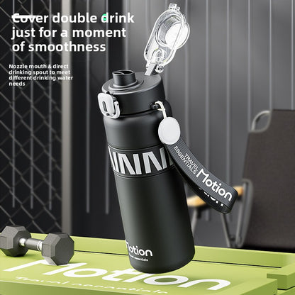 316 Stainless Steel Insulated Cup Convenient Outdoor Sports Pop-up Lid