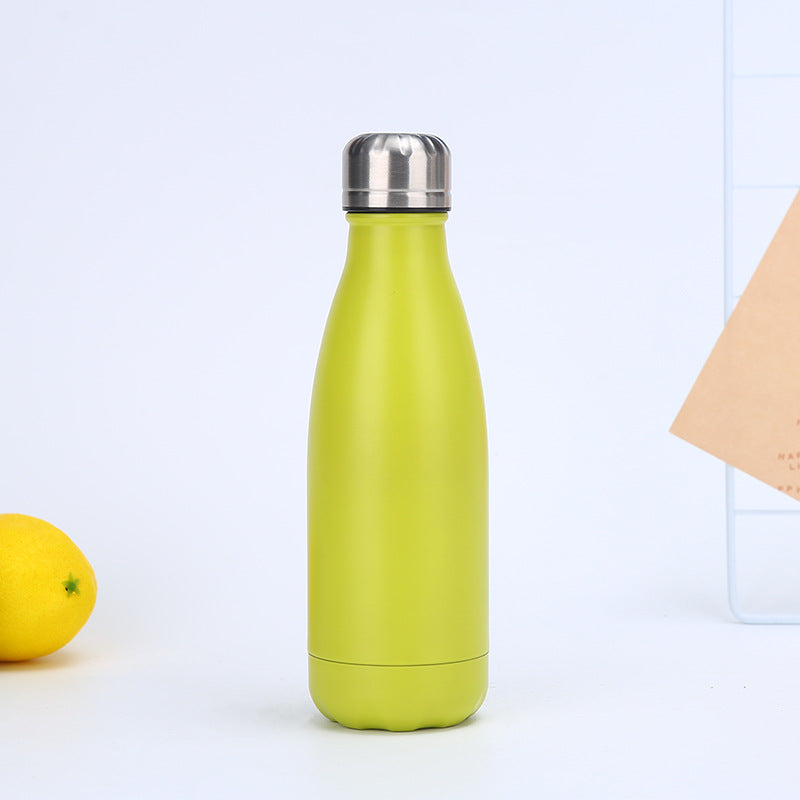 304 Stainless Steel Insulated Cup Gradient Coke Bottle Outdoor Sports Water Bottle