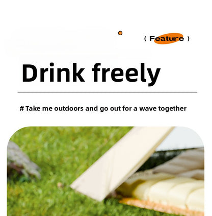 316 Stainless Steel One-Click Open Lid Insulated Cup with Straw for Sports, Outdoor, Fitness, and Office Use