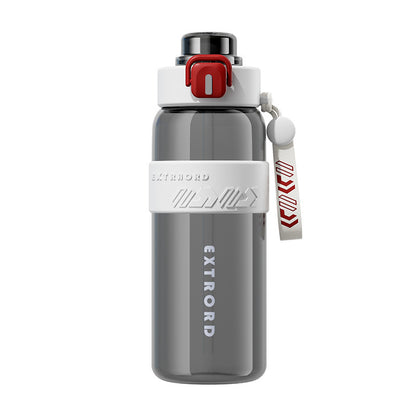 Outdoor travel cup large capacity sports water bottle with straw plastic cup