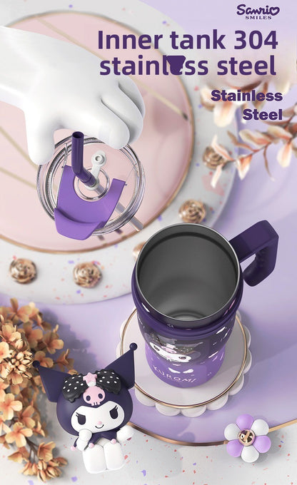 304 Stainless Steel Giant Sanrio Insulated Cup Large Capacity Handle Water Cup