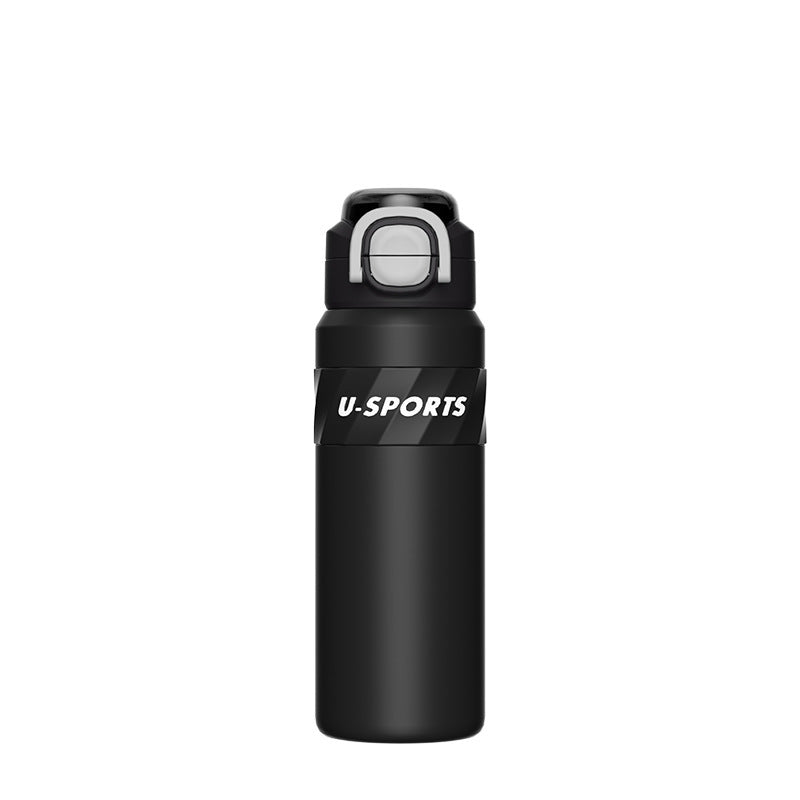 316 Stainless Steel Insulated Cup Convenient Outdoor Sports Pop-up Lid