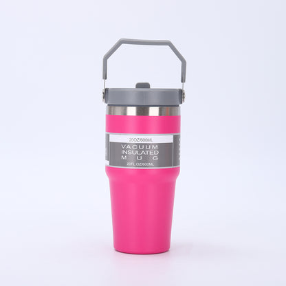 Portable Travel Mug with One Drinking Spouts Lid