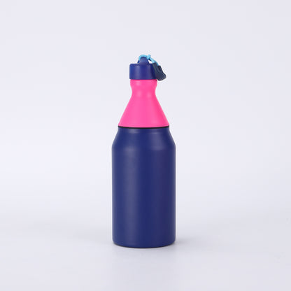 Fashion Small Mouth Bottle Simple Detachable 304 Stainless Steel Insulated Cup Portable with Strap