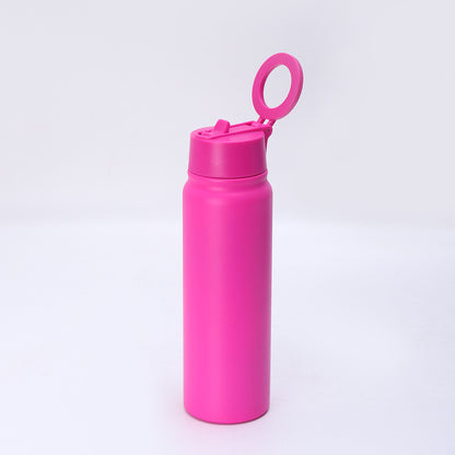 Magnetic Cover Phone Holder 304 Stainless Steel Insulated Cup