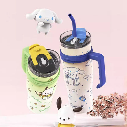 304 Stainless Steel Giant Sanrio Insulated Cup Large Capacity Handle Water Cup