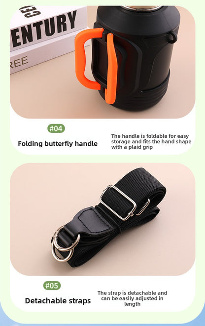316 Stainless Steel Insulated Kettle Large Capacity Outdoor Portable Water Bottle