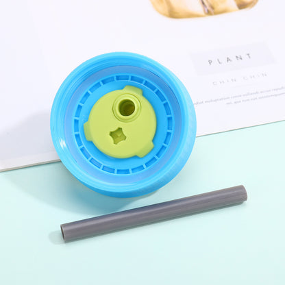 12oz Mini 304 Stainless Steel Silicone Straw Insulated Cup