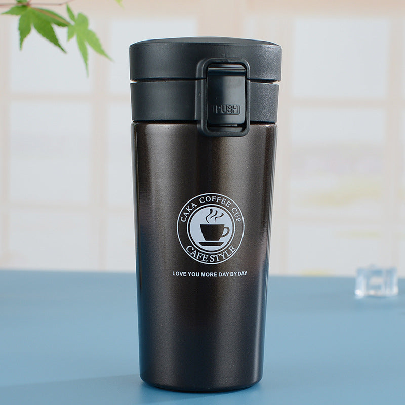 Bouncing Coffee Cup Portable Thermos Cup Business Gift Office Water Cup