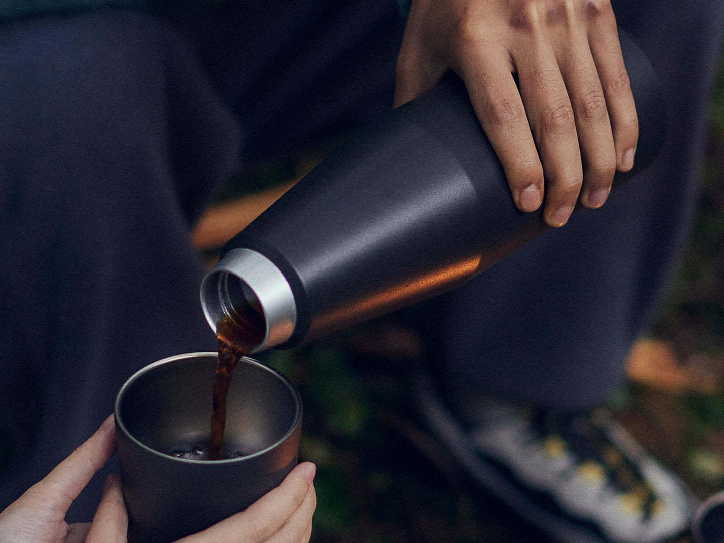 Simple 304 Stainless Steel Insulated Cup Portable Outdoor Sports Travel Coffee Cup