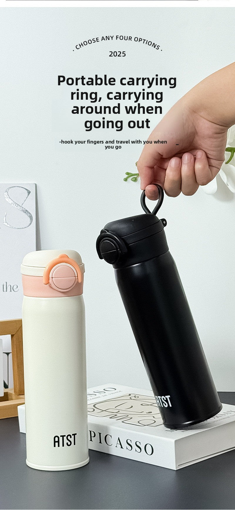 316 Stainless Steel Insulated Portable Car Bounce Cup