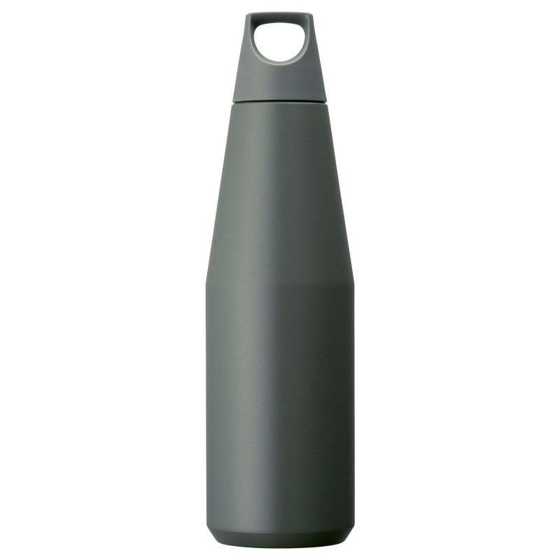 Simple 304 Stainless Steel Insulated Cup Portable Outdoor Sports Travel Coffee Cup