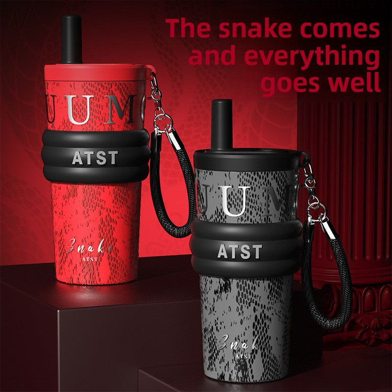 Year of the Snake Limited Edition Insulated Cup 316 Coffee Cup Portable Travel Mug