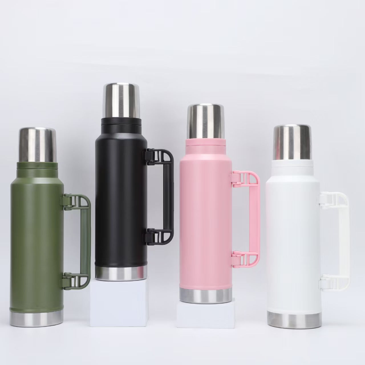 Outdoor Travel Kettle Large Capacity Portable Insulated Cold and Hot Water Bottle with Handle