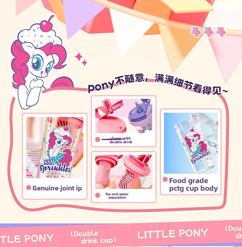My Little Pony Plastic Cup Portable Cute Handheld Student