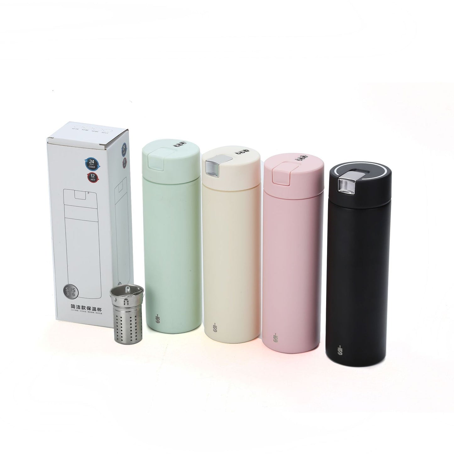 Mechanical Password Lock Thermos Cup Exclusive Password Travel Companion