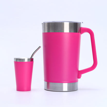 1.9L Large Capacity Durable 304 Stainless Steel Thermos Cup