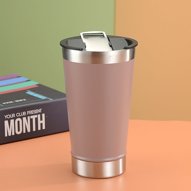 20oz beer mug 304 stainless steel vacuum insulated mug car water mug conical mug