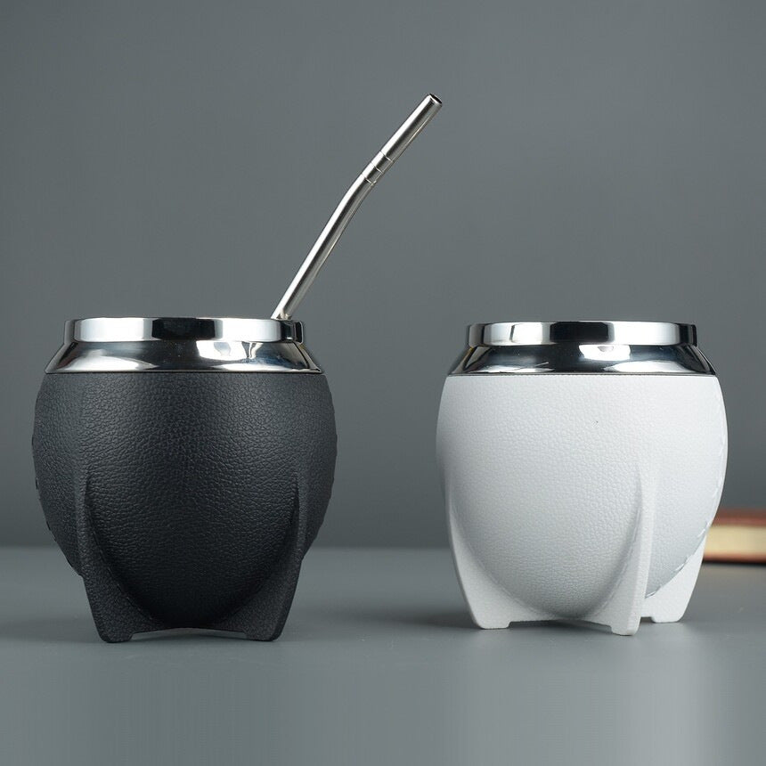 304 Stainless Steel Mada Cup Double Insulated U-Shaped Portable Coffee Cup