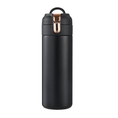 Temperature Display Stainless Steel Double Wall Insulated Cup Engraved Water Cup