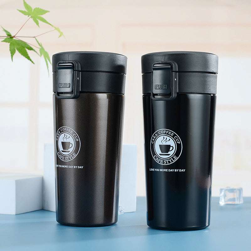 Bouncing Coffee Cup Portable Thermos Cup Business Gift Office Water Cup