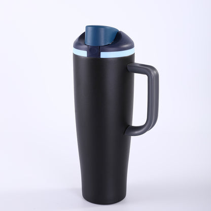 40oz Large Capacity Handle 304 Stainless Steel Insulated Cup Portable