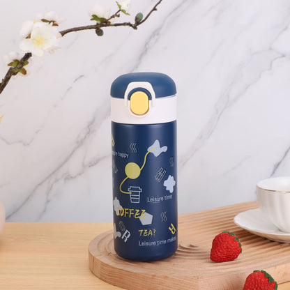 Bouncing Thermos Cup Cartoon Temperature Display Portable Water Cup